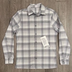 Lululemon Masons Peak flannel *Reflective button down shirt XS